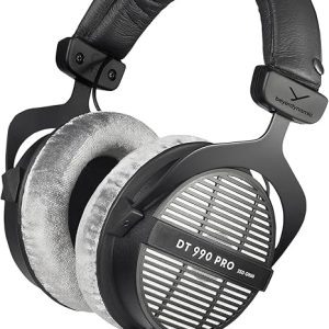beyerdynamic DT 990 Pro 250 ohm Over-Ear Studio Headphones For Mixing, Mastering, and Editing