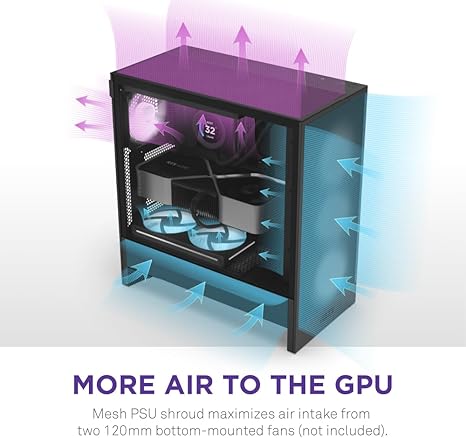 Cooler Master MasterBox Q300L Micro-ATX Tower with Magnetic Design Dust Filter - Image 3